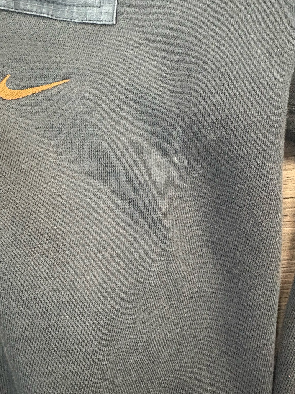 Nike x cactus Jack Men’s Black Crewneck Hoodie with Cream Utility Pockets - Picture 7 of 7